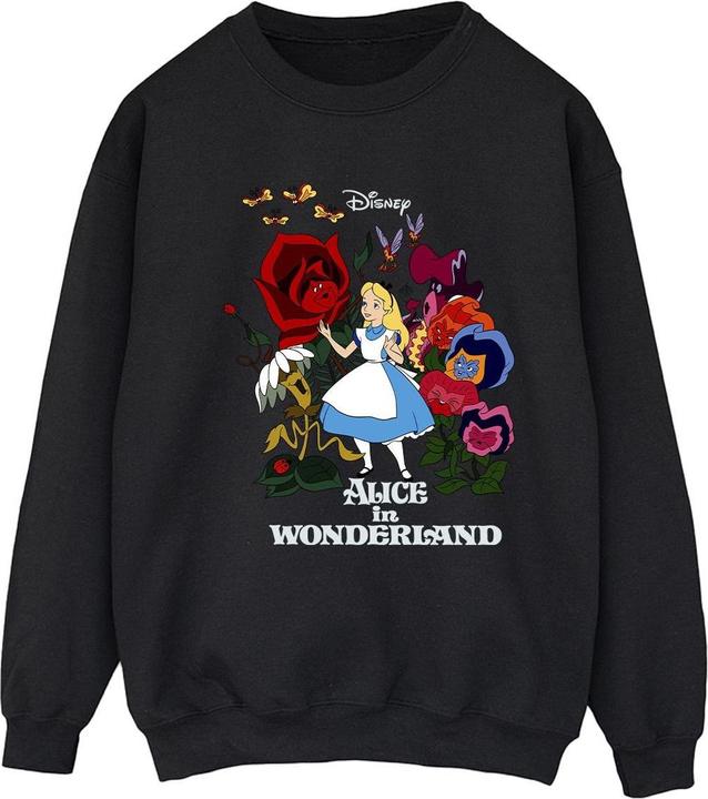 Produktbild Disney Alice im Wunderland Blumen Sweatshirt (XXL)