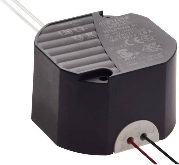 Produktbild Egston N1hFSW3 30 AC/DC-Einbaunetzteil 2.5 A 30 W 12 V/DC 1 St.