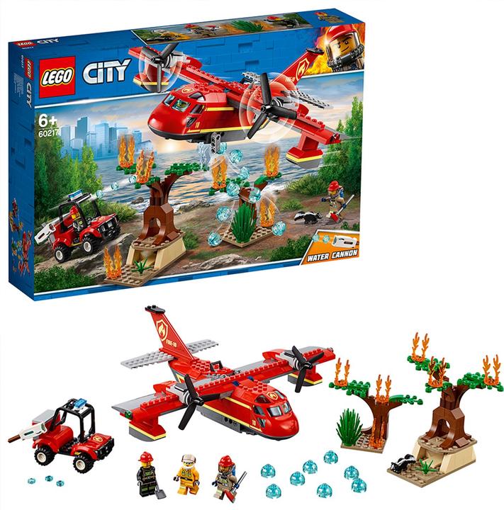 Produktbild LEGO Löschflugzeug der Feuerwehr (60217, LEGO City)