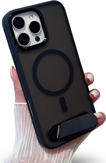 Produktbild RPD Apple iPhone 16 - MagSafe Kickstand Etui, schwarz, Matt (Apple iPhone 16)