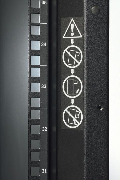 Produktbild APC Netzwerkschrank NetShelter SX AR3150 42HE / Schwarz (42 HE, 19 Zoll Rack)