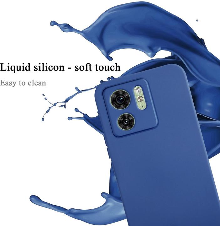 Actual product image Cadorabo Case for Motorola Edge 40 TPU in liquid protection silicone design (Motorola Edge 40)