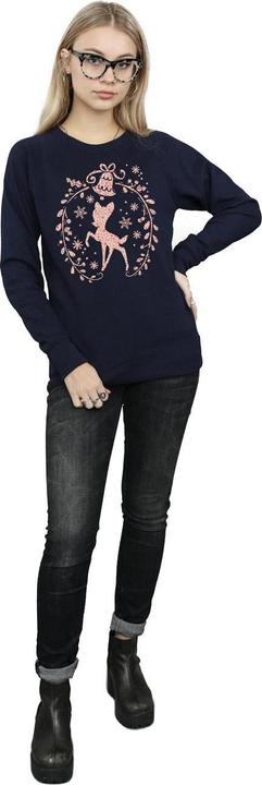 Immagine prodotto Disney Bambi Christmas Wreath Felpa Donna (M)