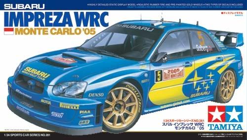 Actual product image Tamiya Subaru Impreza WRC 05