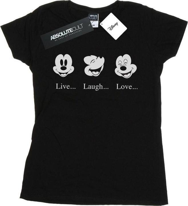 Produktbild Disney Mickey Mouse Live Love Laugh TShirt (XL)