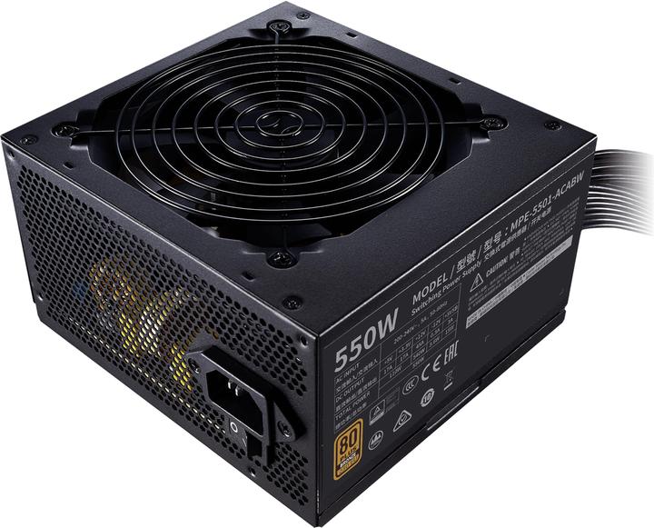 Produktbild Cooler Master MWE 550 Bronze 230V V2 - 550 W - 200 - 240 V - 50/60 Hz - 5 A - Aktiv - 110 W (550 W)