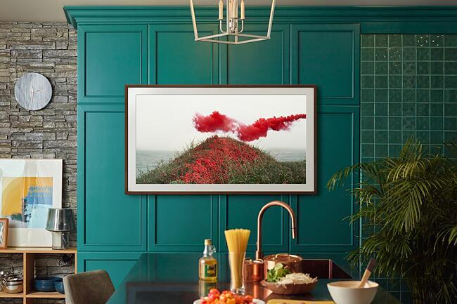 Actual product image Samsung The Frame QE50LS03A (50", LS03A, QLED, 4K, 2021)