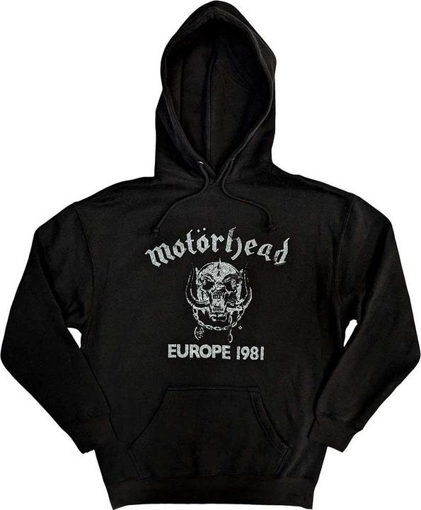 Actual product image Motorhead Unisex Adult Europe '81 Hoodie (S)