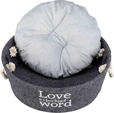 Immagine prodotto Trixie Letto Lian, ø45cm, grigio (Cane, Gatto)