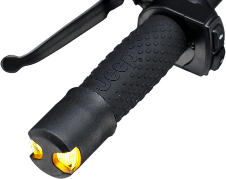Immagine prodotto Jeep E-Scooter 2XE Sentinel con indicatori di direzione, 350 W, 8,5", 25 km/h, 24 mesi, Nero (25 km/h, 25 km)