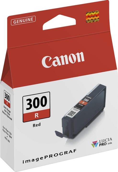 Actual product image Canon PFI-300 R red (R)