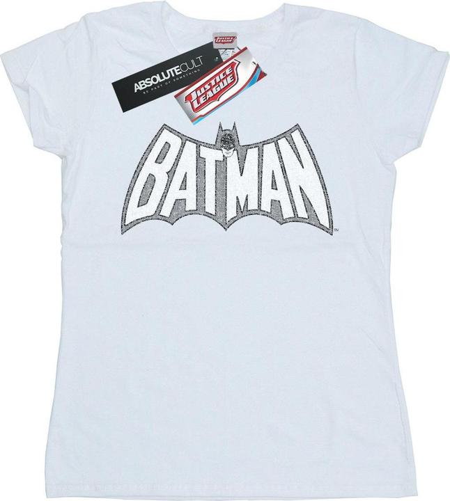 Immagine prodotto Batman Retro Crackle Logo Maglietta Donna (S)
