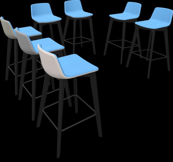 Immagine prodotto Narbutas Sgabello da bar Twist & Sit