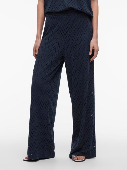 Produktbild Vila VIDELAIA High Waist Hose mit weitem Bein (S)
