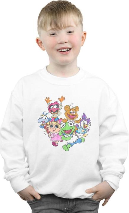 Actual product image Disney Boys The Muppets Muppet Babies Colour Group Sweatshirt (140, 146)