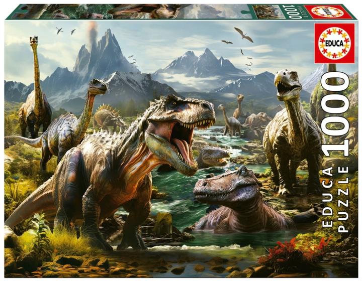 Produktbild Trefl Wilde Dinosaurier Puzzle 1000Stück (1000 Teile)