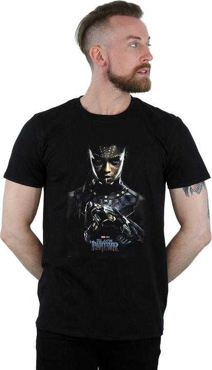 Actual product image Mens Black Panther Shuri Poster T-Shirt (S)