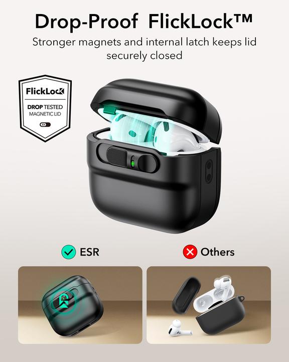Productafbeelding ESR PULSE CASE AirPods4 (Hoofdtelefoon hoes)