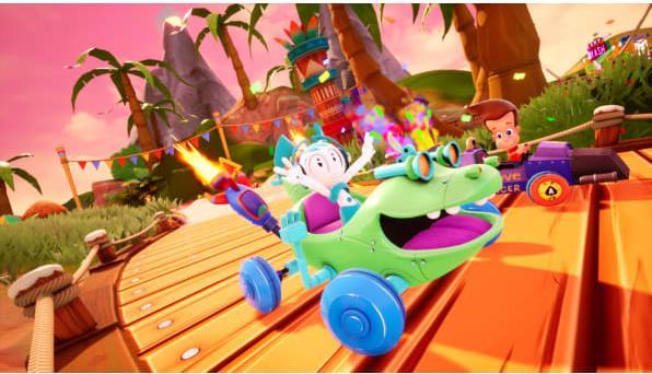 Actual product image GameMill Entertainment Nickelodeon Kart Racers 3: Slime Speedway (PS4, DE)
