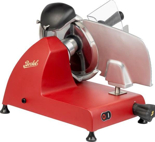 Berkel Affettatrice Red Line 250 rossa opaca con lama in acciaio da 250 mm