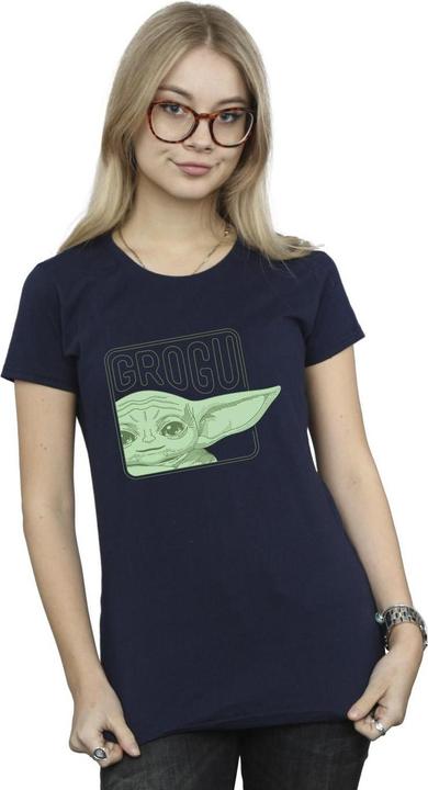 Immagine prodotto Star Wars The Mandalorian Grogu Box Maglietta Donna (L)