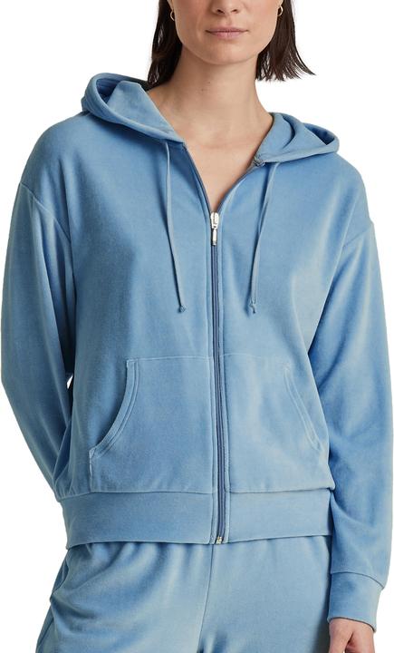 Produktbild Calida Sweatjacke Loungewear "Lounge Velours" hellblau (36)