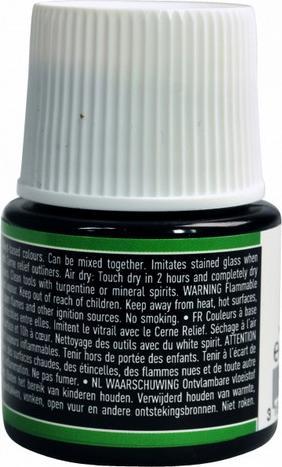 Actual product image Pebeo Vitrail Transparent (Black, 45 ml)