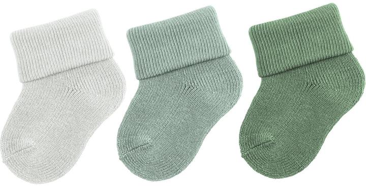 Actual product image Sterntaler Socks set of 3 uni light turquoise One Size (pack of 3, One size)