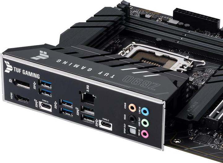 Produktbild ASUS TUF Gaming Z690-Plus D4 (LGA 1700, Intel Z690H, ATX)