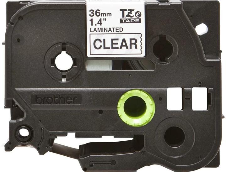 Actual product image Brother Tze-161 (3.60 cm, Black, Transparent)