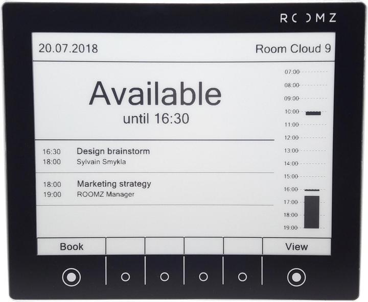 Actual product image Roomz Display incl. 1 year subscription (1024 x 768 pixels, 8")