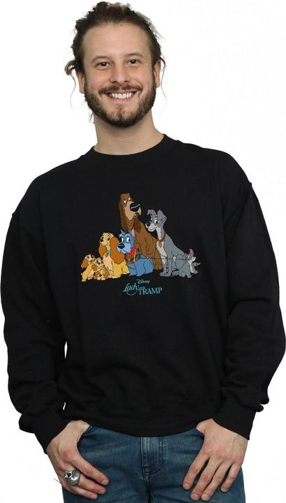 Produktbild Disney Lady And The Tramp Classic Group Sweatshirt (M)