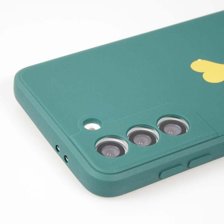Image du produit PhoneLook Coque Silicone Mat Coeur doré (Samsung Galaxy S22+)