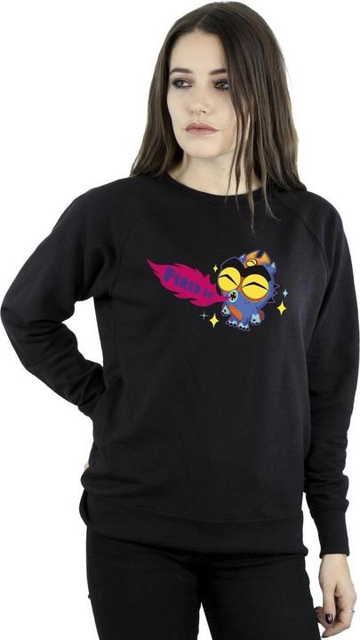Actual product image Disney Womens/Ladies Big Hero 6 Baymax Fred Fired Up Sweatshirt (L)