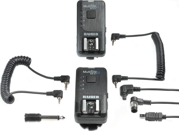 Immagine prodotto Kaiser Set di trigger radio MultiTrig AS 5.1 (Cavo, Infrarossi)