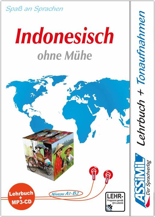 Image du produit Indonesisch ohne Mühe - MP3-Sprachkurs - Niveau A1-B2 (Allemand, ASSiMiL GmbH, 2024)