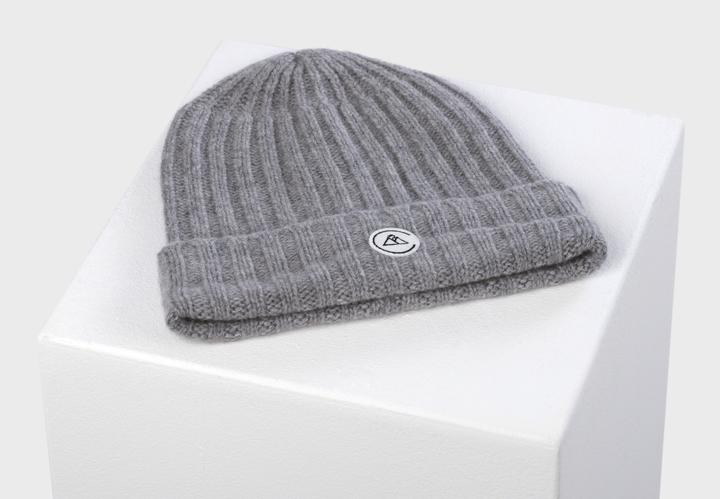 Produktbild Cash-Mere Kaschmir Rib Mütze (One Size)