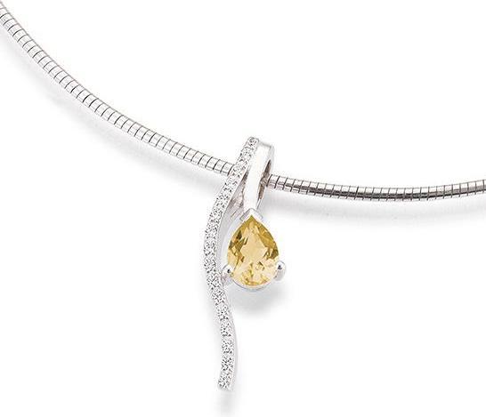 Actual product image Breuning DEPENDANT - ED.TOP.HELL/Brill. 0,104 Ct. H/si (750/18 K Gold)
