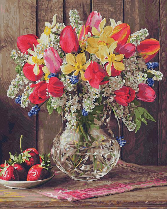 Actual product image Schipper A greeting from the cottage garden