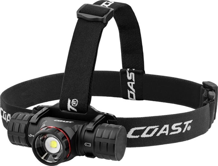 Actual product image Coast XPH34R rechargeable headlamp 2075 lumens (2075 lm)