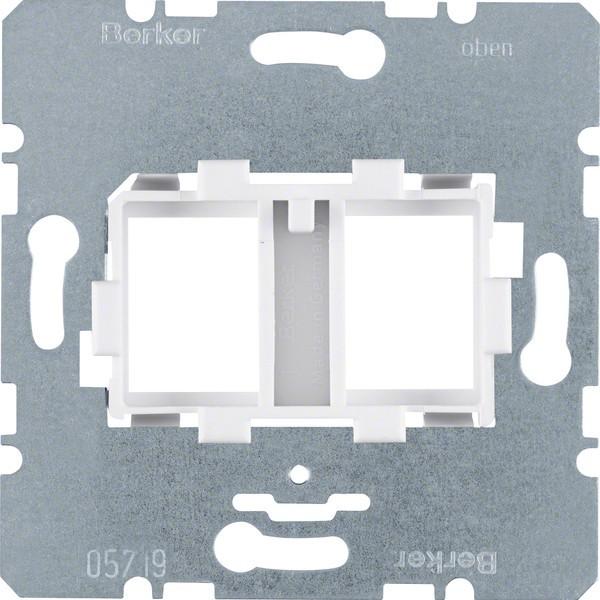 Berker Piastra di supporto inserto modulo AT+T 454105 2 inserto ws