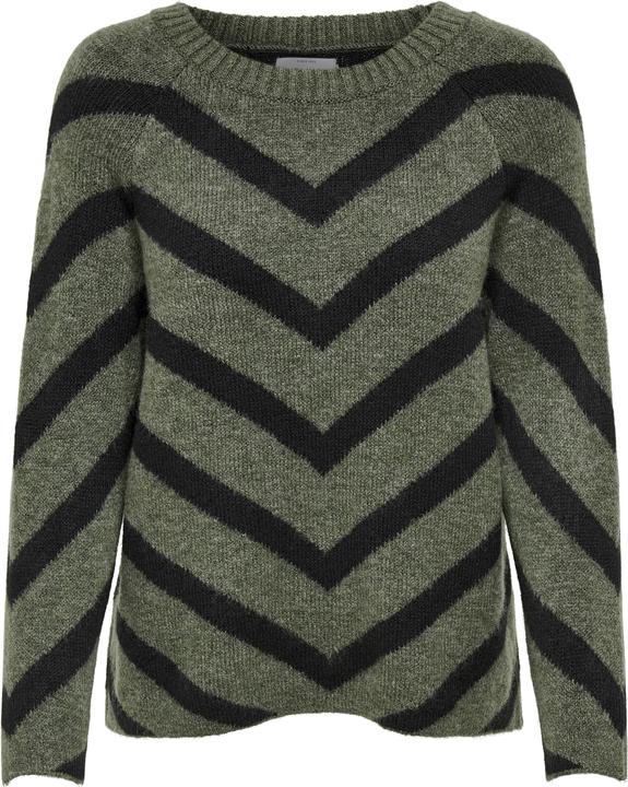 Only Zick-Zack Strickpullover