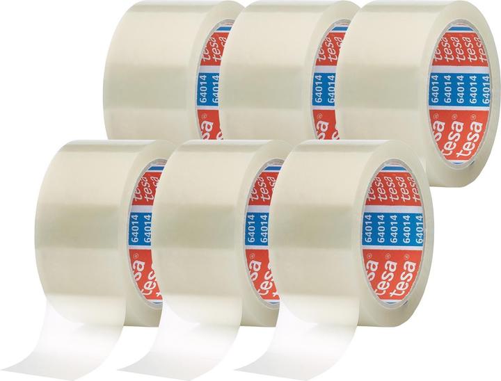 tesa 6x tesapack 64014 Paketklebeband (50 mm)