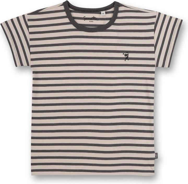 Sanetta Unisex T Shirt Dunkel Ringel (62)