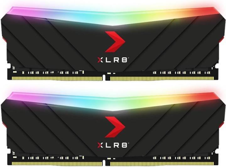 Image du produit PNY Electronics XLR8 RGB (2 x 16GB, 3200 MHz, RAM DDR4, DIMM)