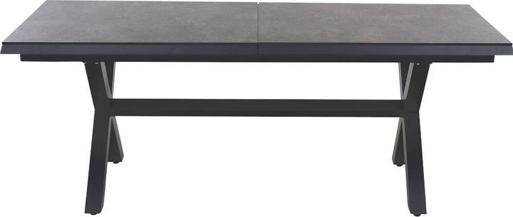 Produktbild Siena Garden Sincro Ausziehtisch 200/260x100cm matt anthrazit / HPL titan (200 cm)