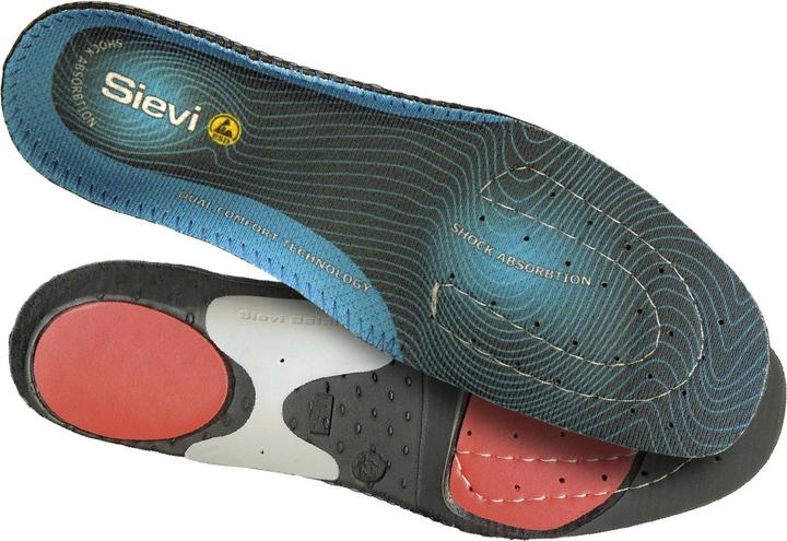 Sievi Dual Comfort Plus: Extra High Arch, Unisex, Vuxen, Komfort-innersula, Multifärg, EUE, 1 styck
