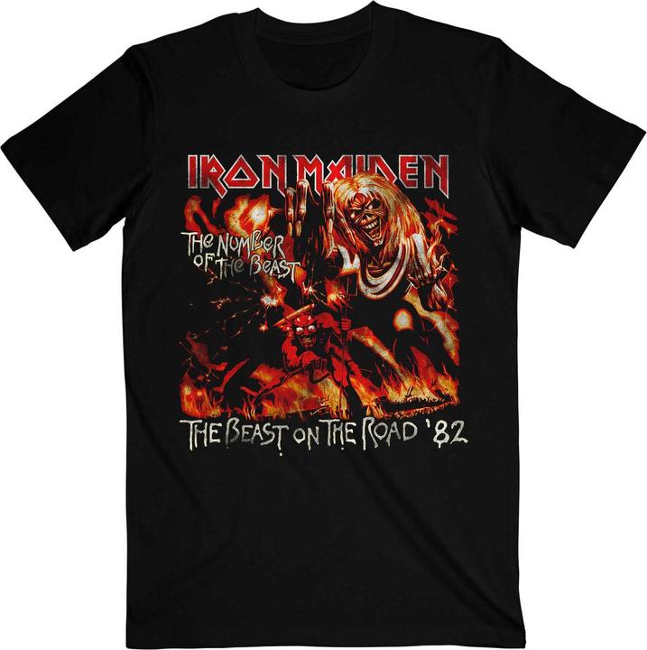 Iron Maiden NOTB The Beast On The Road Vintage