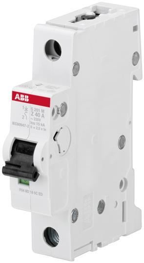 Immagine prodotto ABB S201M-K13 Interruttore automatico 13A a 1 polo 10kA con carattere K
