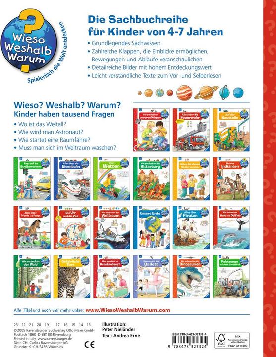 Produktbild Ravensburger Wir entdecken den Weltraum (Deutsch, Peter Nieländer, Andrea Erne, 2014)